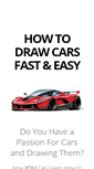 Mobile Screenshot of how-to-draw-cars.com